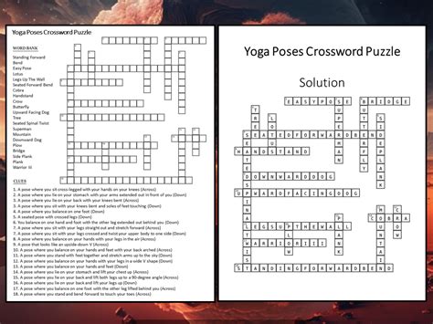 Flower and yoga position crossword clue. Things To Know About Flower and yoga position crossword clue. 